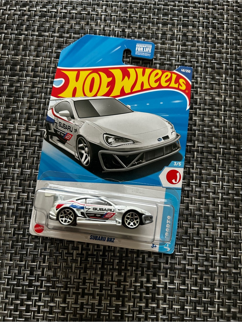 Mattel Hot Wheels Subaru BRZ Die-Cast Toy Car - White